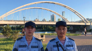 "Собиралась спрыгнуть с моста": гвардейцы спасли девушку в Астане