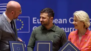 Украина подписала долгосрочное соглашение о безопасности с Евросоюзом