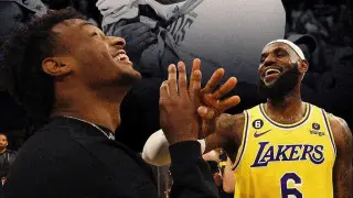 Впервые в истории: Леброн Джеймс и сын проведут уникальный сезон в НБА