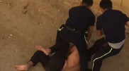 Жестокое задержание мужчины попало на видео