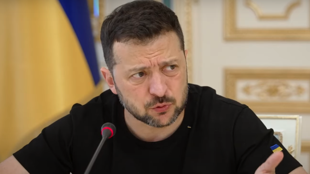 Кадр из видео пресс-службы президента Украины