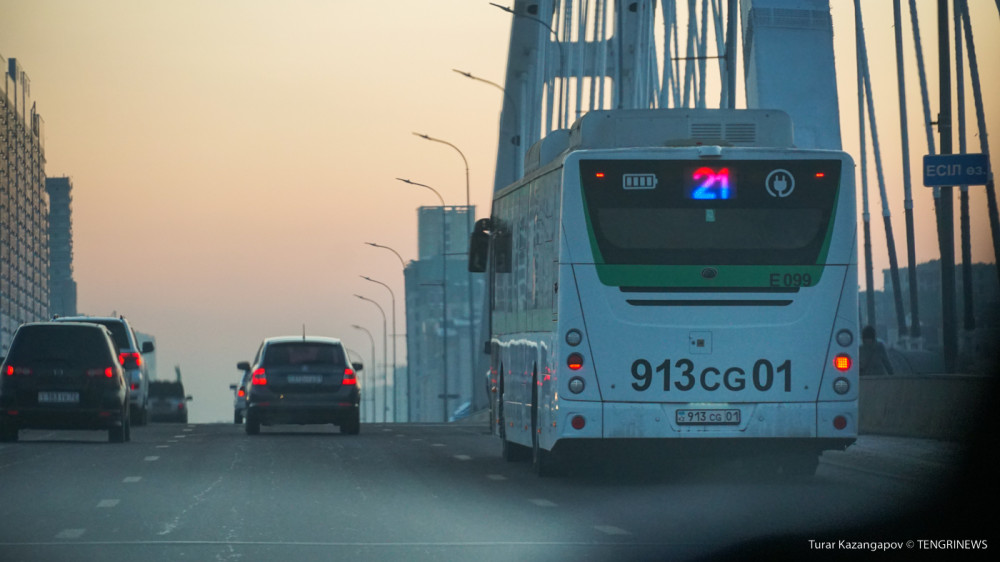 В Астане изменят схему движения автобусов