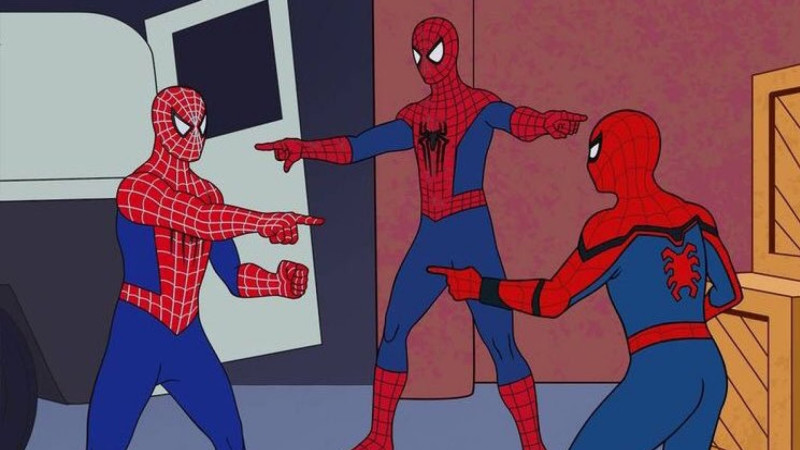 Кадр из мультсериала  "Человек-паук"