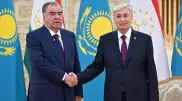 Президент Токаев провел встречу с Эмомали Рахмоном