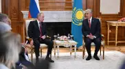 Путин поблагодарил Токаева за приглашение посетить Казахстан