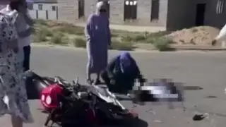 Авария с участием мотоцикла и автомобиля произошла в Атырау