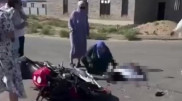 Авария с участием мотоцикла и автомобиля произошла в Атырау