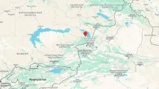 Землетрясение произошло ночью недалеко от озера Алаколь