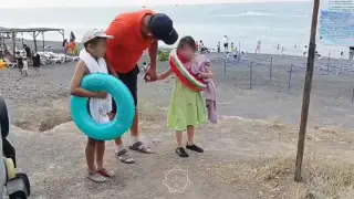 Двое детей пропали на побережье Алаколя