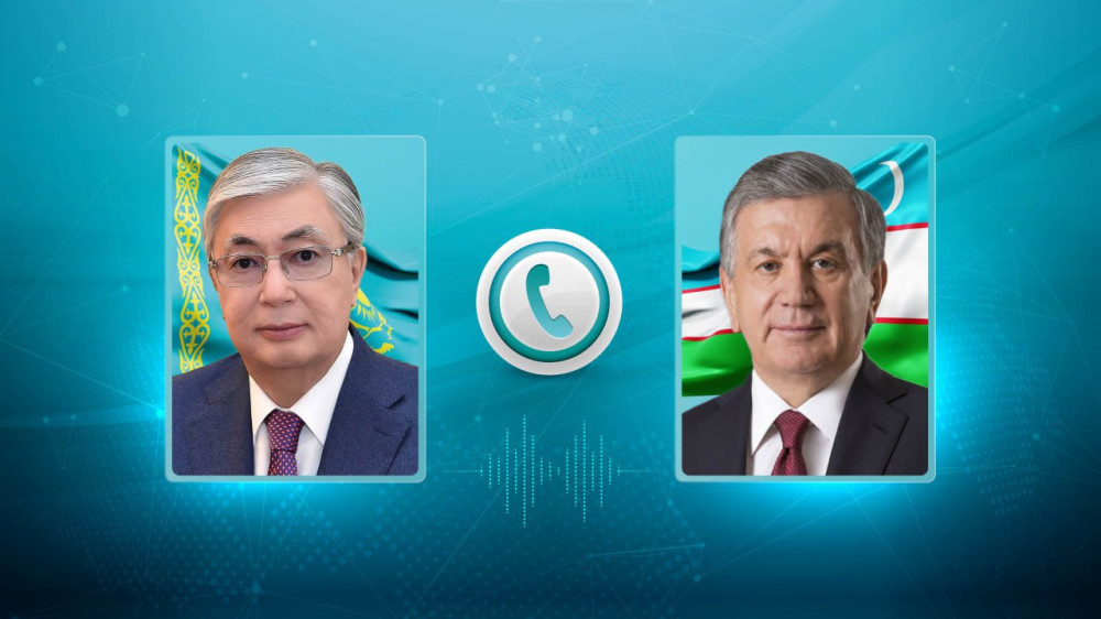 Токаев поздравил с днем рождения президента Узбекистана