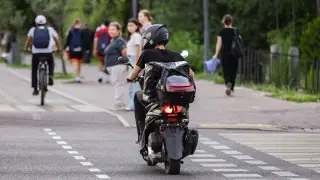 325 мопедистов оштрафовали в Туркестанской области с начала года