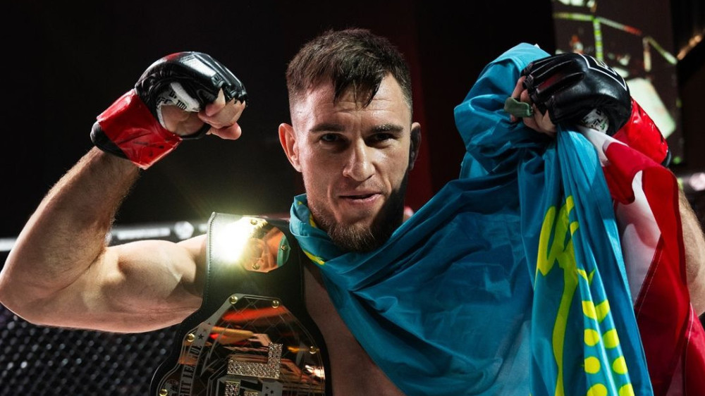 Еще один боец UFC из Казахстана выступит в весе Рахмонова