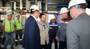В Мангистауской области стартовал проект по удвоению мощностей завода "Каспий"