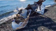 Появилось новое видео с упавшим на Алаколе дельтапланом