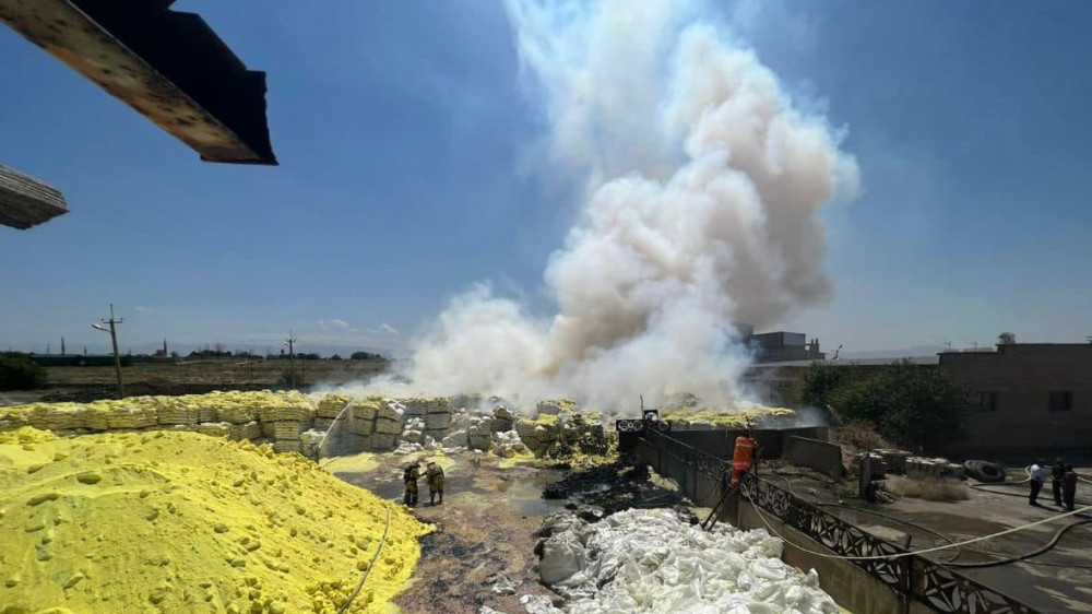 Сколько человек пострадали на крупном пожаре в индустриальной зоне Шымкента