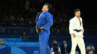 Сенсацией завершилась схватка казахстанского дзюдоиста на ОИ-2024