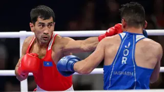 Сенсацией завершился поединок Шымбергенова на Олимпиаде в Париже