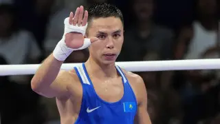 Боксер Сакен Бибосынов победил чемпиона Европы в первом бою на Олимпиаде