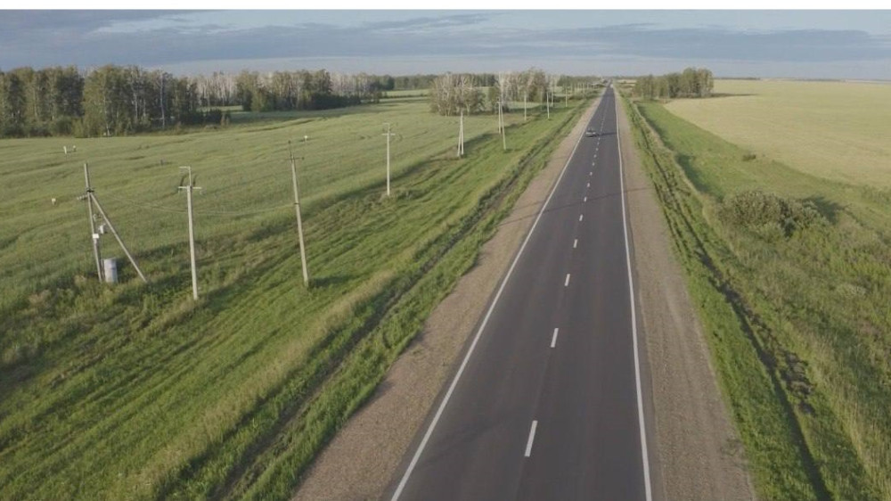 Участок дороги, соединяющий Казахстан и Россию, введен в эксплуатацию после ремонта