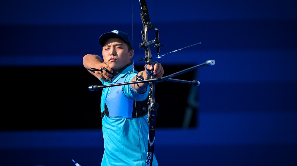 20-летний лучник из Казахстана выступил на Олимпиаде в Париже
