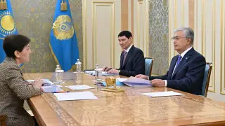 Соцпомощь для казахстанцев и цифровая карта: Президент Токаев принял Дуйсенову