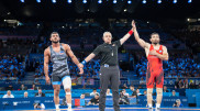 Казахстанский борец сотворил сенсацию и вышел в финал Олимпийских игр