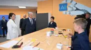 Токаев посетил новый Дворец школьников в Караганде