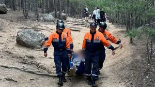 Пенсионерку спасли в Боровом