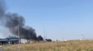 Пожарные предотвратили взрыв на заправке в Алматы