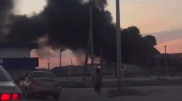 Пожар вызвал повреждение газопровода в пригороде Актау