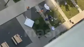 В Москве мужчина выбросил из окна 16-го этажа младенца и женщину