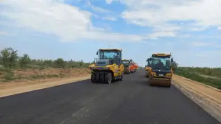 В ЗКО ведутся работы по реконструкции автодороги республиканского значения