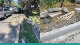 В акимате Алматы рассказали, какие работы проводятся на улице Калдаякова