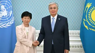 Касым-Жомарт Токаев принял заместителя генерального секретаря ООН
