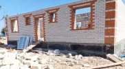Строительство домов для пострадавших от паводка остановилось в одном из сел Актюбинской области