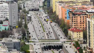 Сильные пробки образовались в Алматы в первый день учебного года