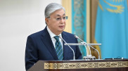 Оптоволокно по дну Каспия: Токаев назвал сроки завершения проекта