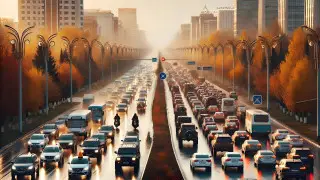 Насколько увеличились пробки с начала сентября в Алматы и Астане