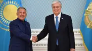 Президент Токаев встретился с главой Татарстана