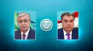 Токаев поздравил президента Таджикистана