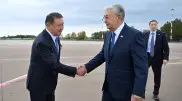 Токаев прилетел в Костанайскую область