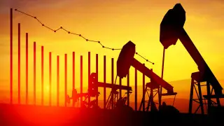 Цена на нефть упала ниже 70 долларов  за баррель