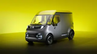 Renault представила электрический развозной фургончик из будущего