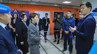 Тамара Дуйсенова оценила образовательные цифровые продукты в Актобе