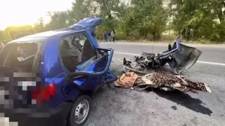 Три человека погибли в аварии с участием Zeekr 001 на дороге Талгар - Есик