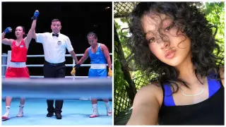Красавица-боксерша из Казахстана победила титулованную соперницу