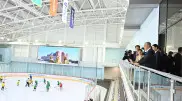 Токаеву показали новый ледовый дворец в Туркестане