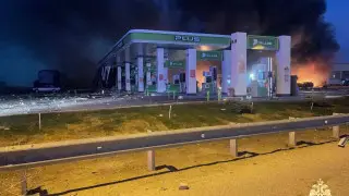 До десяти человек увеличилось количество жертв взрыва АЗС в Дагестане