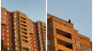 Семерых школьников обнаружили на крыше высотки в Астане