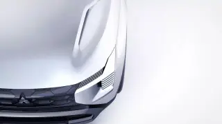 Появились кадры таинственного кроссовера от Mitsubishi